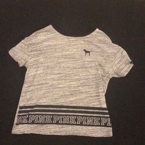 Pink (victorious Secret) Grey T-Shirt